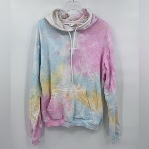 Sarah’s Day‎ x White Fox tie dye hoodie size small
